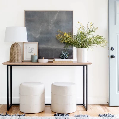 Laurelhurst Indoor/Outdoor Plaid Rug Black/White - Threshold™ Designed With Studio McGee - Image 4