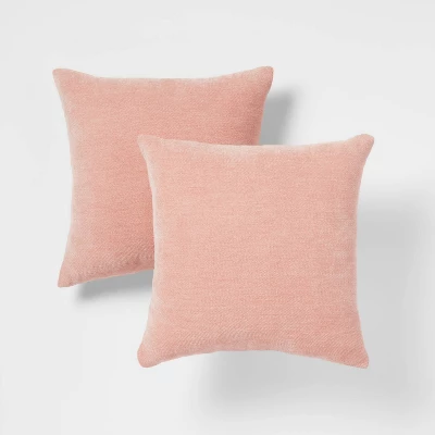 2pk Chenille Square Throw Pillows - Threshold™ - Image 9