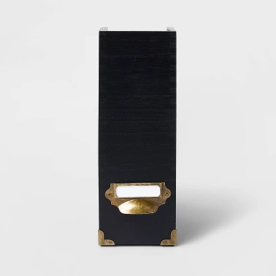 Wood Magazine File Black - Threshold™ - Image 2