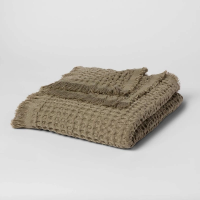 60"x80" Waffle Bed Throw - Threshold™ - Image 3