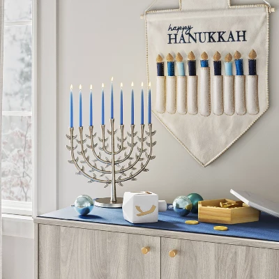 Tree Of Life Menorah Silver - Threshold™