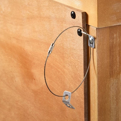 Bountiful Wood And Glass Tall Cabinet - Threshold™ Designed With Studio McGee - Image 4