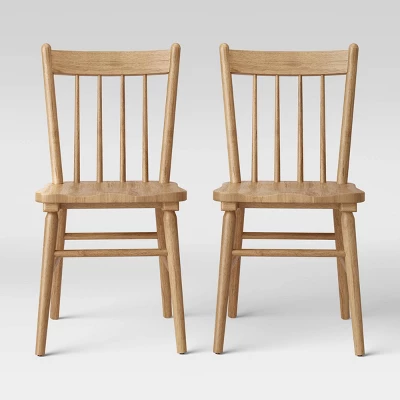 Set Of 2 Hassell Wood Dining Chair - Threshold™ - Image 6