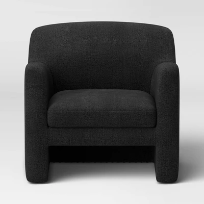 Maldone Curved Upholstered Accent Chair - Threshold™ - Image 2