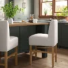 Mirage Slipcover Counter Height Barstool Cream - Threshold™