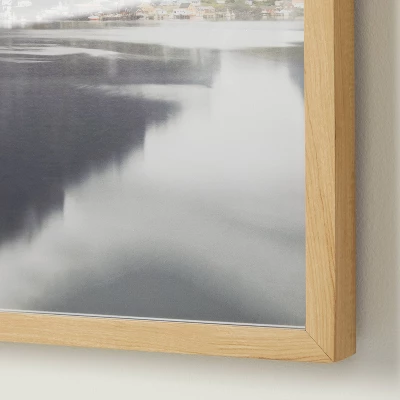30" X 24" Mirror Lake Framed Under Glass - Threshold™ Designed With Studio McGee - Image 2