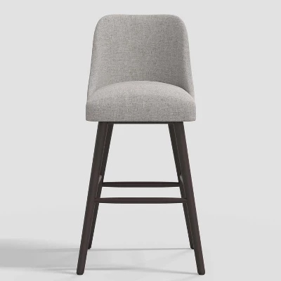 Geller Modern Textured Linen Counter Height Barstool - Threshold™ - Image 10