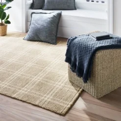 Cottonwood Hand Woven Plaid Wool/Cotton Rug - Threshold™ Designed With Studio McGee