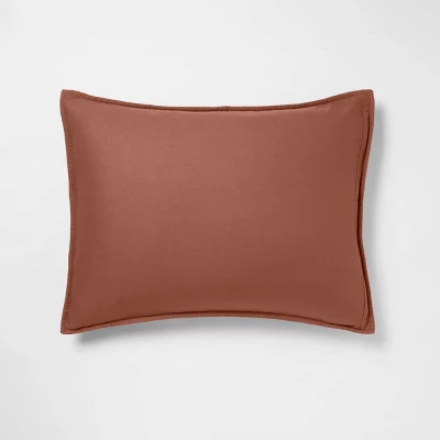 Space Dyed Cotton Linen Sham - Threshold™ - Image 4