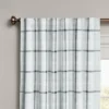 1pc Blackout Window Curtain Panel Gray - Threshold™