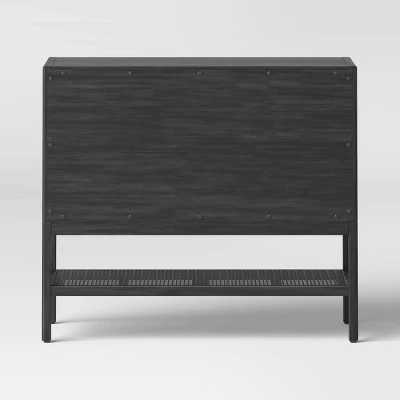 Minsmere 2 Door Cabinet - Black - Threshold™ - Image 3