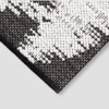 Garden Ikat Outdoor Rug Black - Threshold™