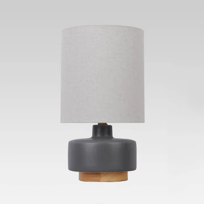 Ceramic Table Lamp With Wood Base - Threshold™ - Image 10