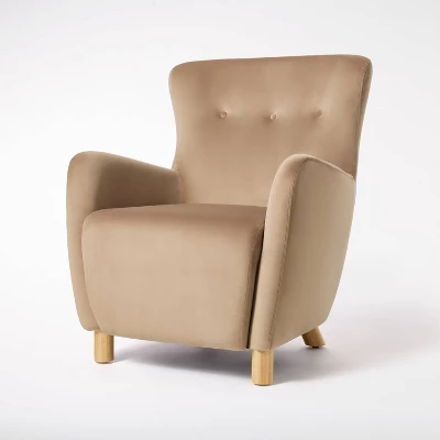 Kessler Wingback Accent Chair Velvet - Threshold™ Designed With Studio McGee - Image 6