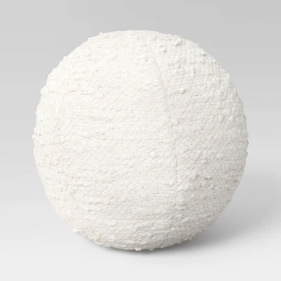 Boucle Sphere Throw Pillow - Threshold™ - Image 3