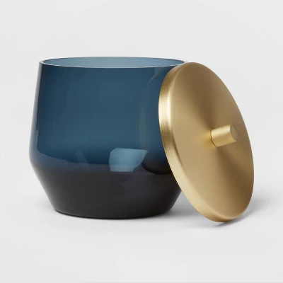 4pc Bath Coordinates Set Blue - Threshold™ - Image 6