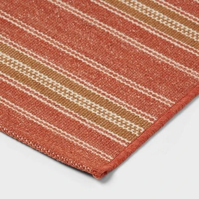 20"x34" Woven Pet Tapestry 'Dark Orange Stripe' - Threshold™ - Image 2