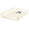 Grid Wire Letter Tray Gold - Threshold™