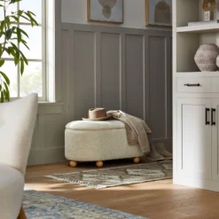 Havenstone Pill Shaped Storage Bench - Threshold™ Designed With Studio McGee