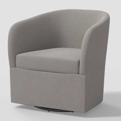 Rhea Swivel Chair In Linen - Threshold™ - Image 7