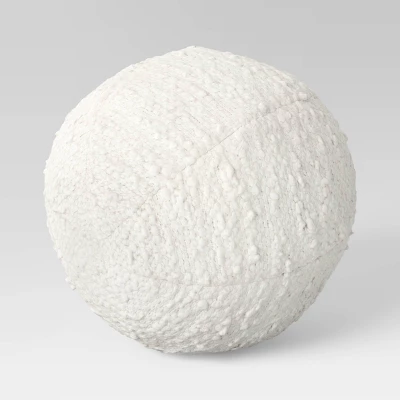 Boucle Sphere Throw Pillow - Threshold™ - Image 2