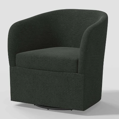 Rhea Swivel Chair In Linen - Threshold™ - Image 5