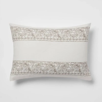 8pc Printed Floral With Border 8pc Comforter Set Green - Threshold™ - Image 8