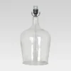 Artisan Glass Jug Large Lamp Base Clear - Threshold™