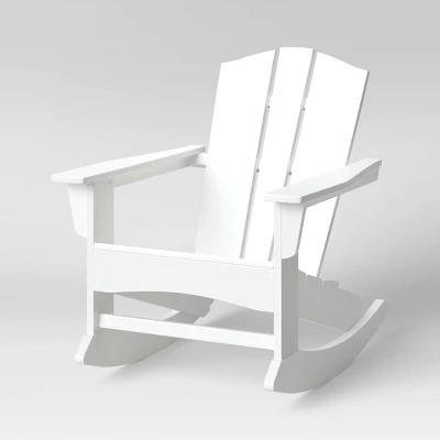 Shawboro POLYWOOD Patio Adirondack Rocking Chair - Threshold™ - Image 6