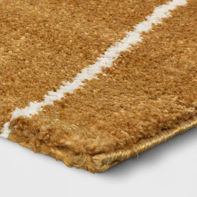 Abstract Lines Rug Mustard - Threshold™ - Image 2