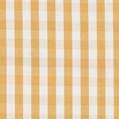 Cotton Gingham Check Table Runner Yellow - Threshold™ - Image 3