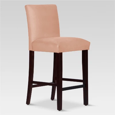 30" Velvet Parsons Barstool Wood - Threshold™