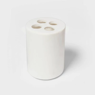 Marble Toothbrush Holder White - Threshold™ - Image 2