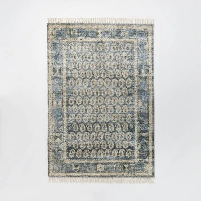 Lost Creek Printed Paisley Rug Blue - Threshold™ Designed With Studio McGee - Image 4