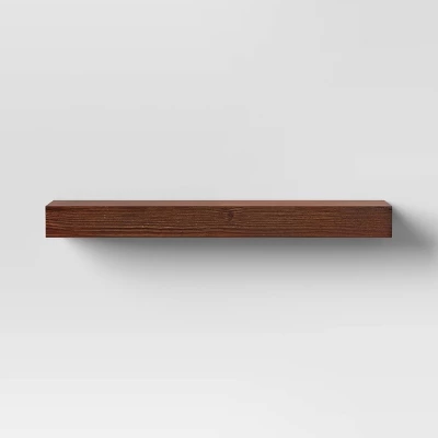 24" Floating Wood Shelf - Threshold™ - Image 2