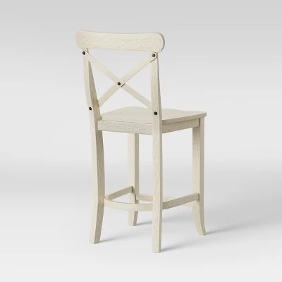 24" Litchfield X-Back Counter Height Barstool - Threshold - Image 3