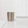 Solid Hammered Wastebasket - Threshold™
