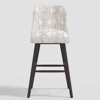 Geller Modern Counter Height Barstool In Patterns - Threshold™ - Image 9