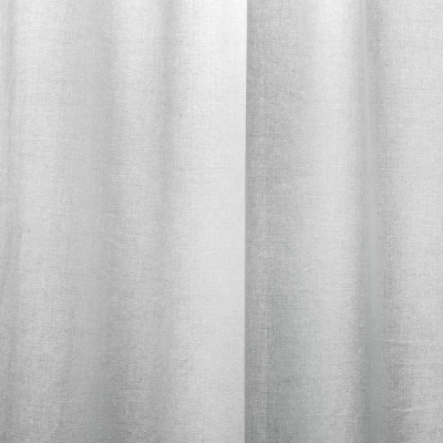 1pc 54"x84" Light Filtering Stitched Edge Curtain Panel Cream - Threshold™ - Image 3