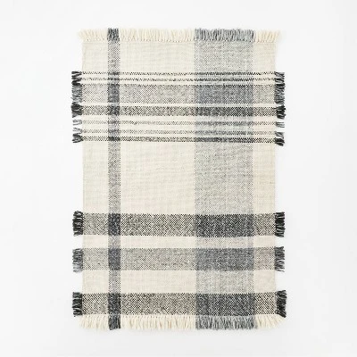 Laurelhurst Indoor/Outdoor Plaid Rug Black/White - Threshold™ Designed With Studio McGee - Image 7