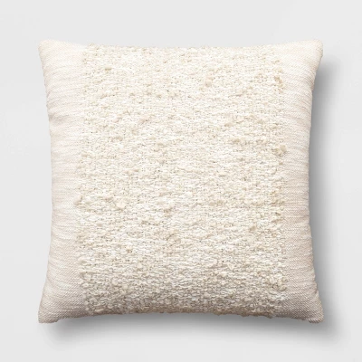 Textural Solid Square Throw Pillow - Threshold™ - Image 5