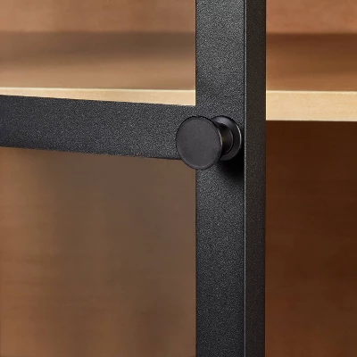 Bountiful Wood And Glass Tall Cabinet - Threshold™ Designed With Studio McGee - Image 3